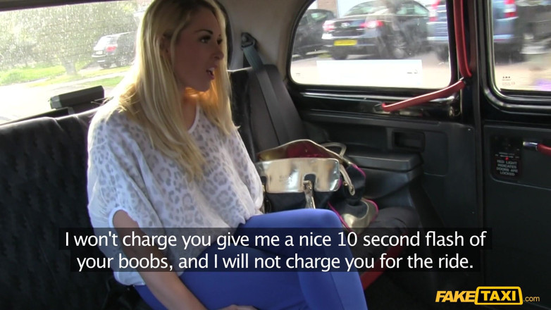 Fake Taxi: Fake Taxi - Taxi Cabbie Takes on a Busty Blonde for...