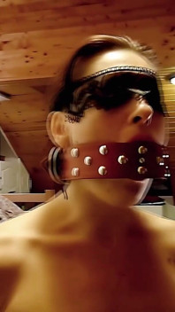 Giant Penis Gag for an Absolute Slut Slave