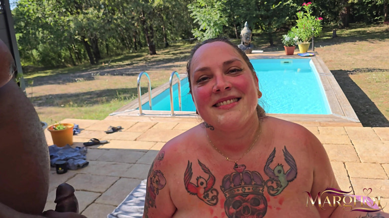 Sexymarghot: Hardcore Gangbang with Anal and Doubles: Cameraman on Me, Kiss...