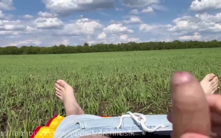 ArchiRusik: A Naked 18-year-old Boy Catches a Snake and Accidentally Sees Hot...