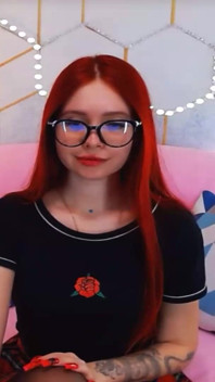 Redhead Teen Babe Needs a Big Cock Inside Her