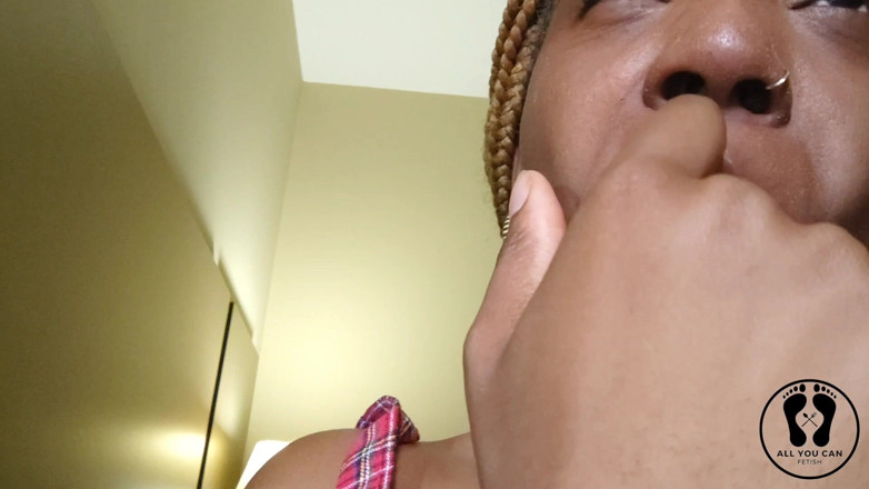 All You Can Fetish: Nose Picking Snots Nostrils Frontal Camera POV