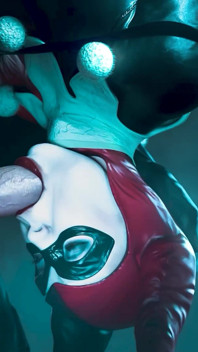 Harley Quinn Sucks and Fucks Batman After Profitable Villainy - Passionate 3D Animation