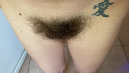 Cuteblonde666: Peludo coño en primer plano