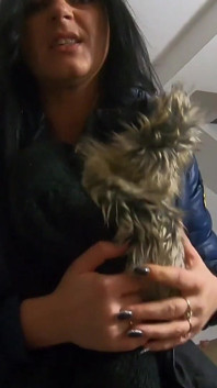 Un sacco di sperma sulle mie piumino mentre indosso stivali lunghi e vestiti sexy 212