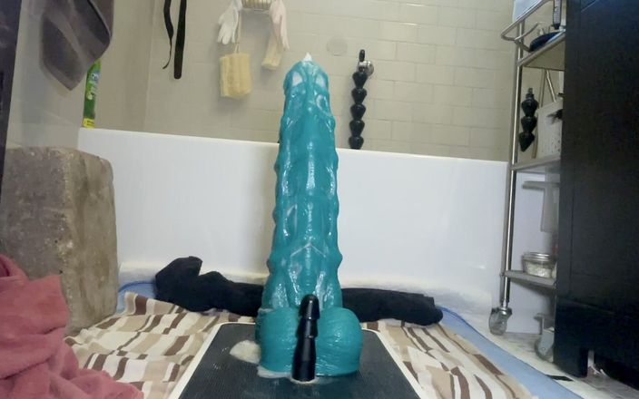 Turtlewax: Dev Hankey'nin oyuncakları üzerindeki deliğimi mahvediyorum xxl dildo