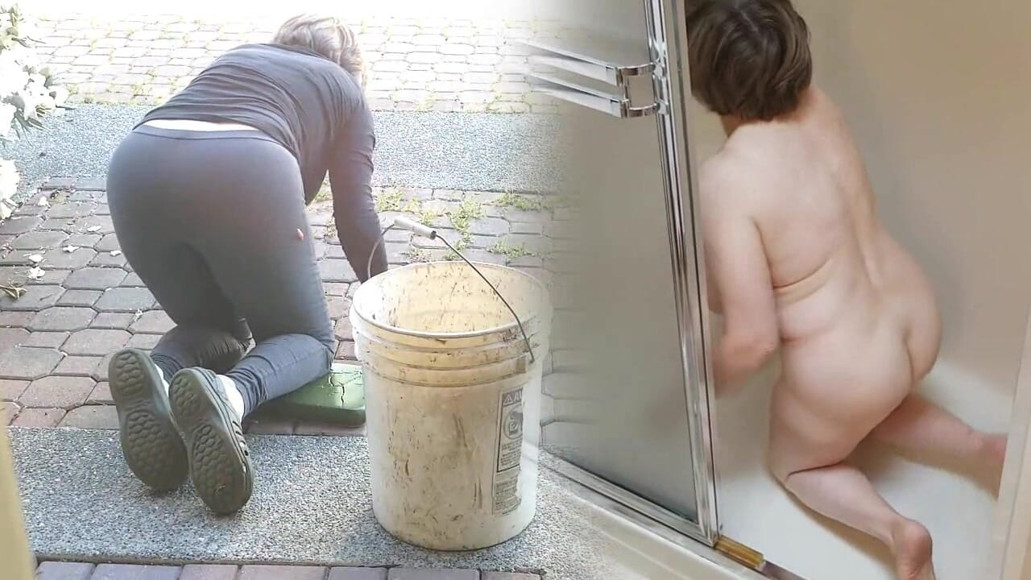 MarieRocks: Curvalicious GILF works her sexy ass off