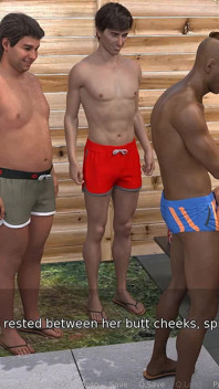 According to Sofia Blondie Makes Her Boyfriend Hard by Telling Him What She Did with His Friends by the Pool Ep 9