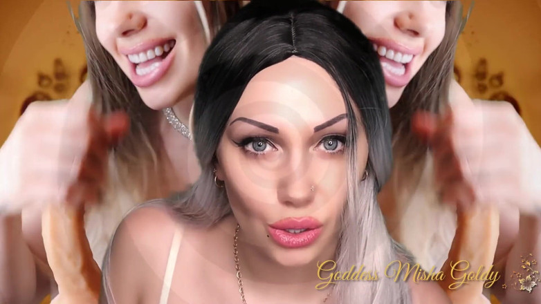 Goddess Misha Goldy: Betoverende mindwash &amp; ASMR! Zachte en verleidelijke mentale slavernij! Joi