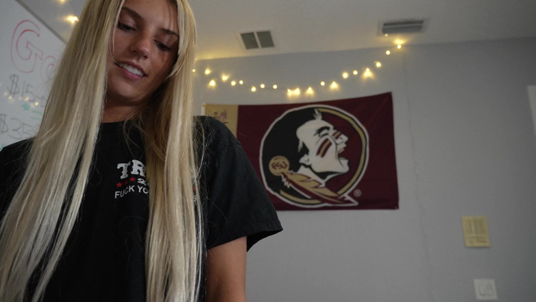 Ambie Bambii: My First Blowjob in My College Dorm!!