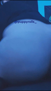 Showing My Asshole Under the Blue Lights! Want Me to Ride, Huh?