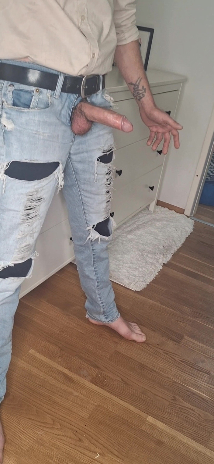 Dexterxxlfun: Thomas Velký péro. Sexy Hubený Šukání baculaté táty do zadku