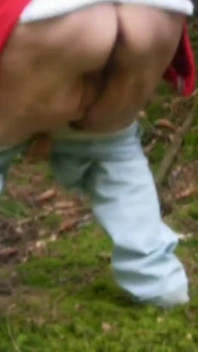 Jen Is Pissing in the Forest