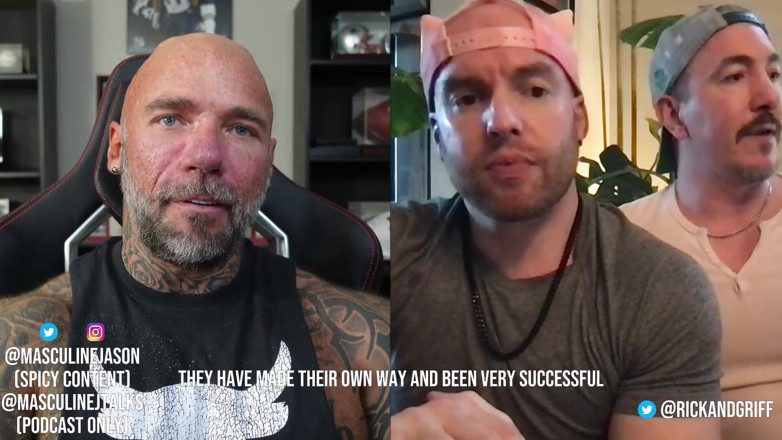 Raw and Uncensored with Masculine Jason: Porn Star Confessions - Rick and Griff (episod 132)