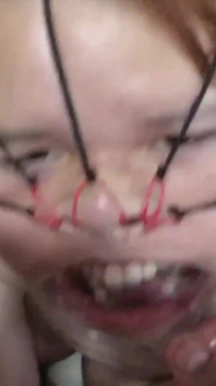 Fucking Her Face with a Beautiful Bondage Style