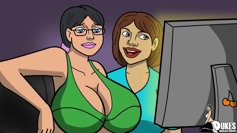 Dukes Hardcore Honeys: MILF platí za ohýbání blatníku kundičkou