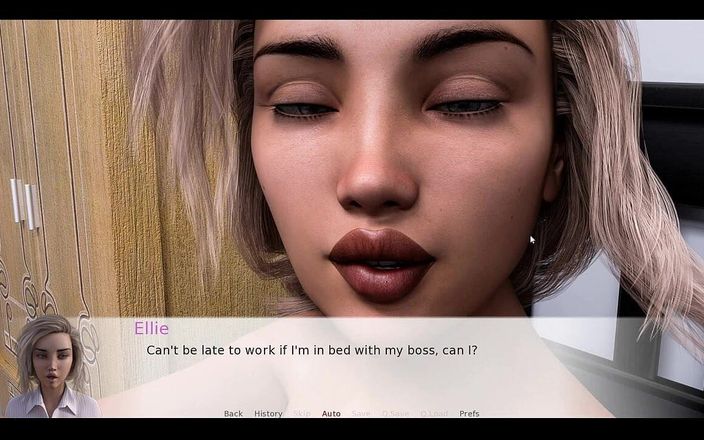 EroticKrisso: Lydia Collier'i savunuyor - azgın sarışın Ellie sert sikişiyor