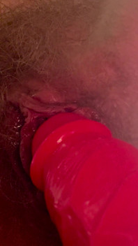 POV dildo zuigen en neuken