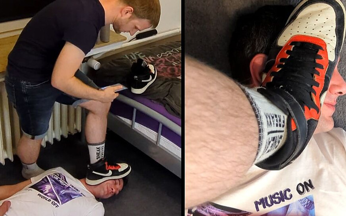 GayKinkCouple: 내 발정난 서브를 짓밟기