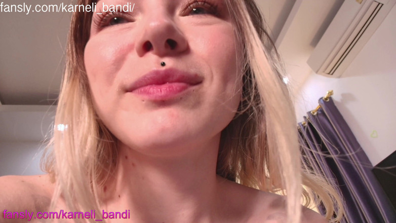 Karneli Bandi: 和karneli bandi的湿润自慰特写
