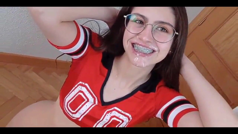 Shanaxnow: Please Cum on My Braces Dirty Talking Teen Blowjob. Shanaxnow