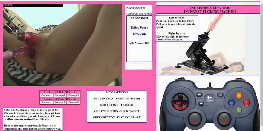 Robot Love: Debbie inanılmaz internet sikiş makinesi yapıyor