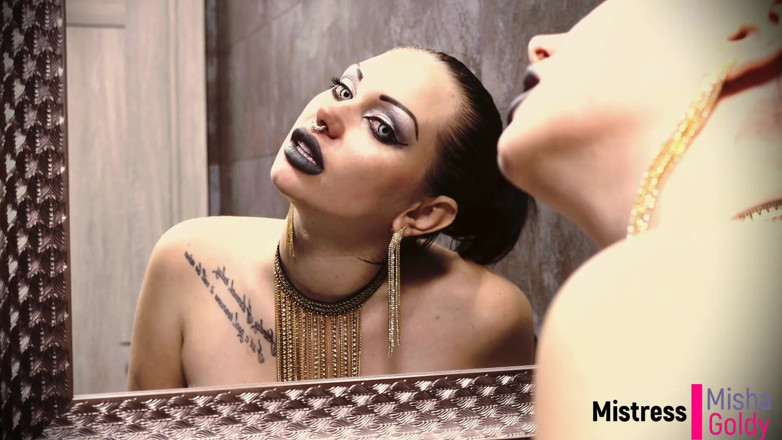 Goddess Misha Goldy: Setelah kamu muncrat di mulutku - aku akan mendapatkan hidupmu! JOI