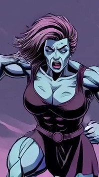 Ai Athletic Women in Cartoon Scenes