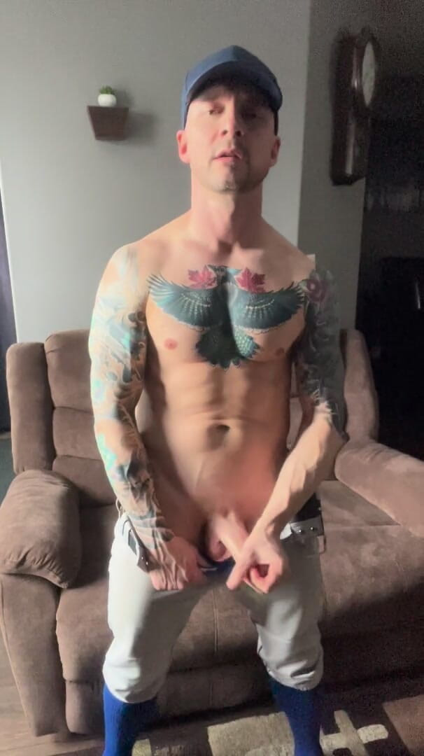 BullBossJosh: Milking My Cock After the Game