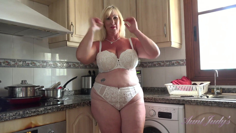 Aunt Judy's: Auntjudys - Your Busty BBW Wife Melody Masturbates with You in...