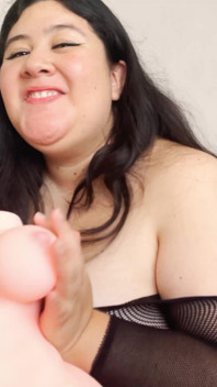 Mój pierwszy trójkąt z lalką