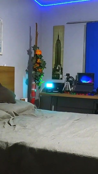 On the Counter, She Bends Over and Gives Herself Completely