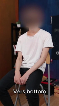 No.ksgh16 Climax Lab Ep.57 Shy Curved-down Stud Too Sensitive, Keeps Falling off the Bed Ep.1