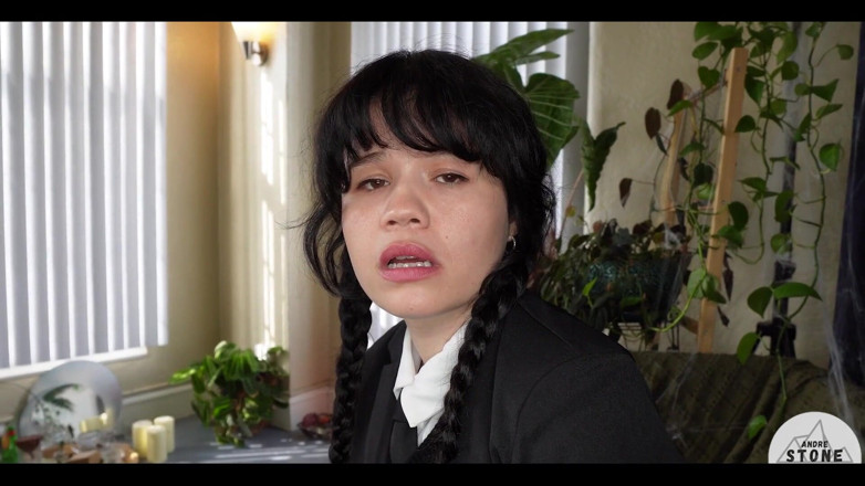 Andre Stone: Wednesday Addams ngentot kontol besar &amp; load ft. yhivi