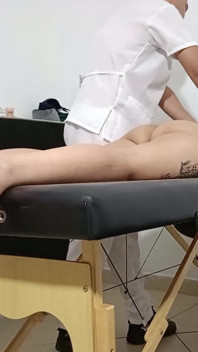 Massage with Hot Candle and Oil