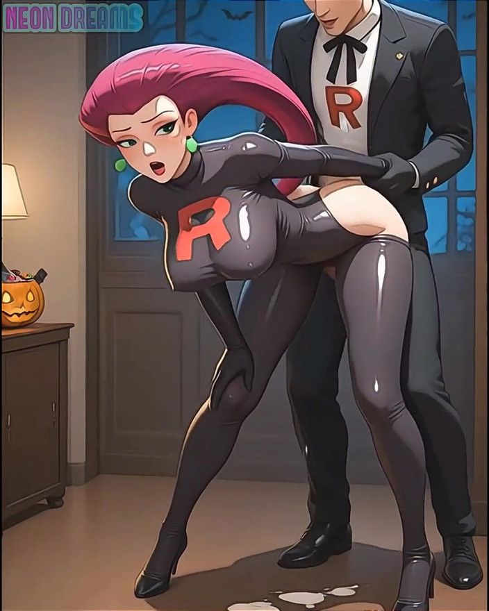 Neon dreams: Neon Dreams - Team Rocket's Jessie