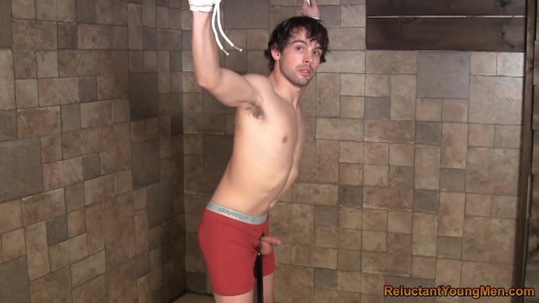 Reluctant Young Men Spanking: Glen ve Scott