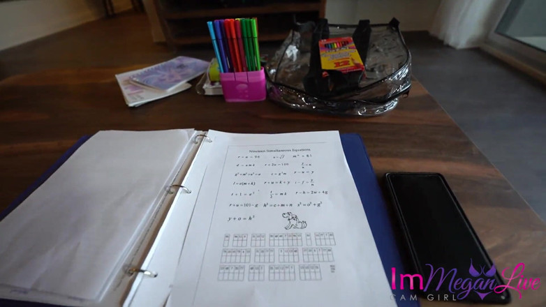 ImMeganLive: Tutor terhangat ditekan. Bahagian 1 - Immeganlive