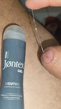 Stepdaddy Jerking off Fast with Hot Lube.