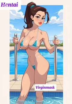 Virgin masks: Великий член цицькастого генерального директора біля басейну!