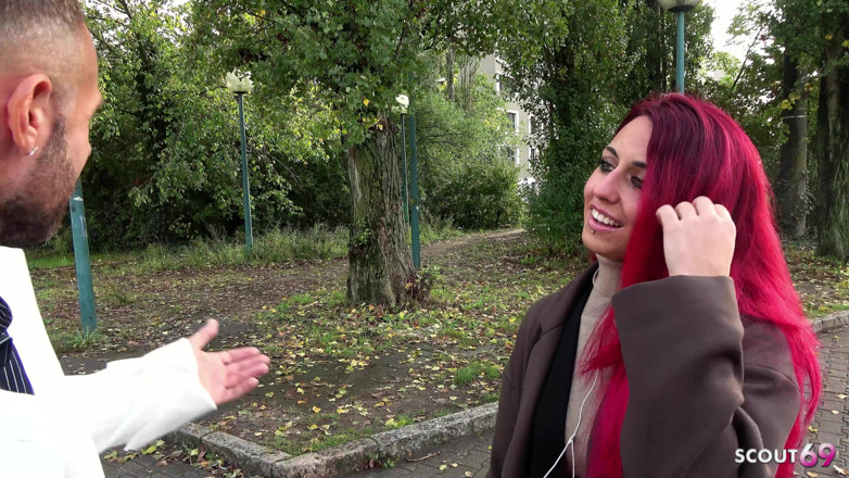 Scout69: German Redhead Big Natural Saggy Tits Girl Dani Luve Seduce...