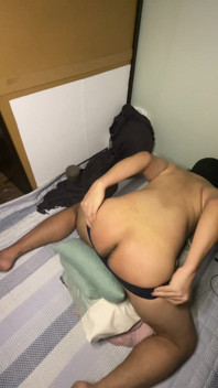 Fuck Roommate Toy While He’s Outside.