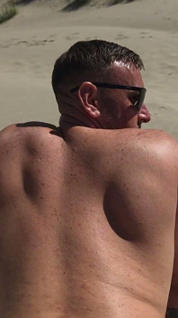 Schneller fick am strand