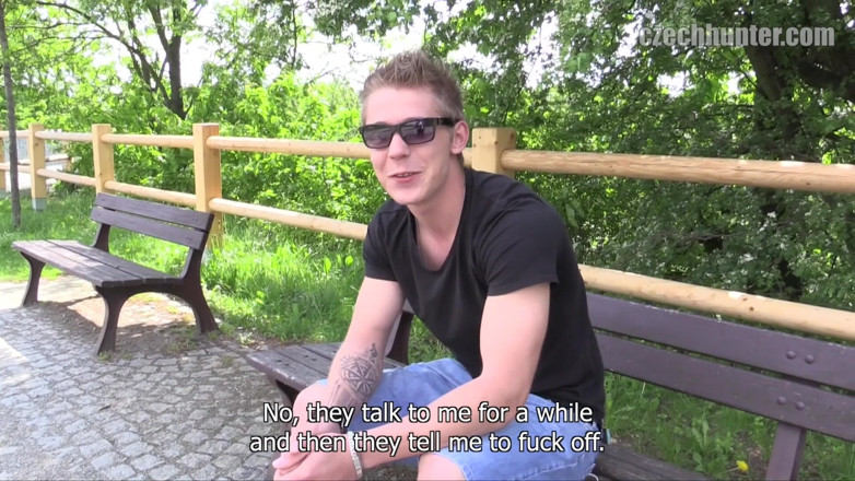 Czech Hunter: Czech Hunter - Twink Was Chilling in the Park and Craved...