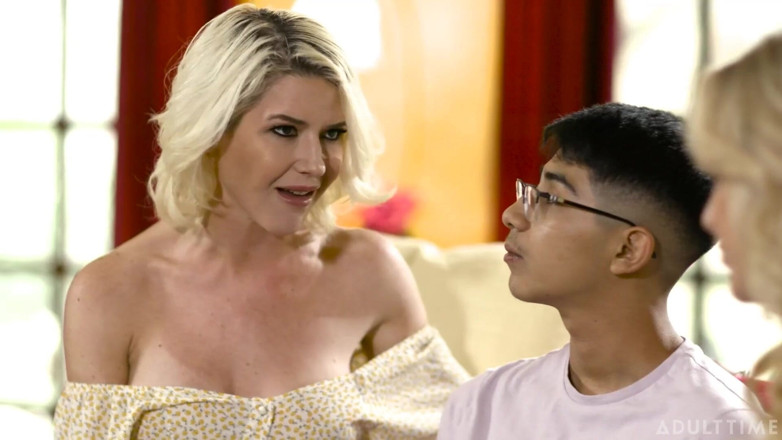 Mommys Boy: Stepmommy's Boy - Lucky Teen Gets to Fuck Bickering Hot Stepmoms...