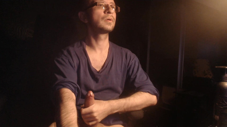 Alex Metallov: Horny Funny Guy Jerking Big Cock on Webcam