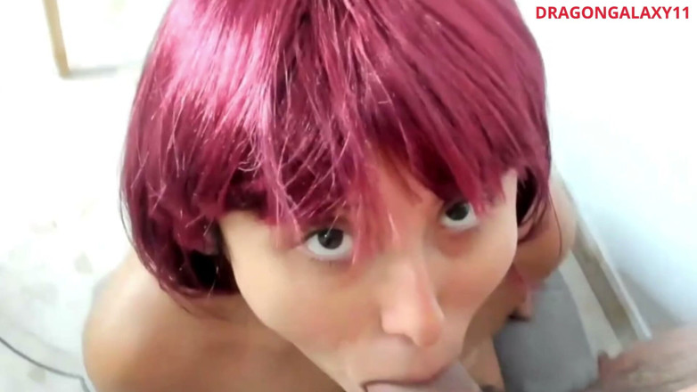 DragonGalaxy11: Seksi Kızıl Saçlı Oral Seks Web Kamerası Üzerinden