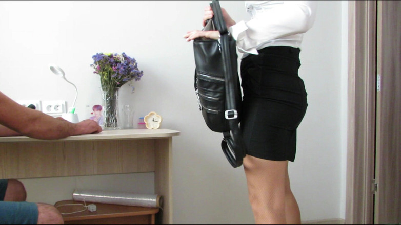 Fucking bitch porn: The Teacher Came to Complain to the Father About the...