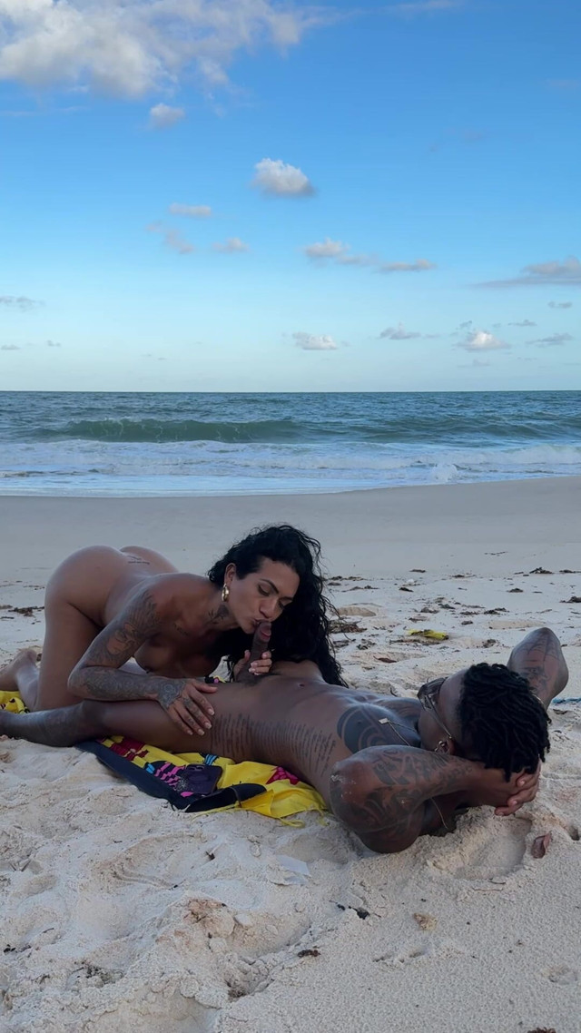Creampie on the Nudist Beach (Sx producer)