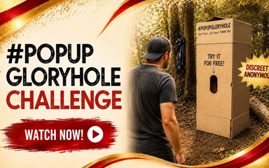 GLORYHOLEGAYS: Popupgloryhole Outdoor Gay Gloryhole